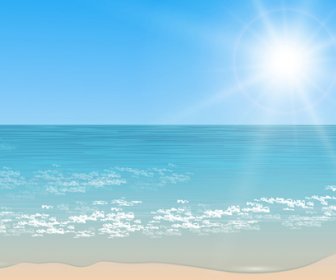 ناقلات تصميم المناظر الطبيعية البحر الساحر