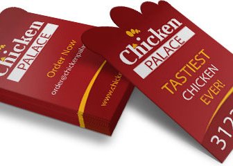 Chicken Palace Business Card