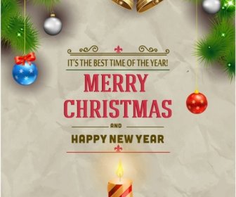 Christmas And Happy New Year