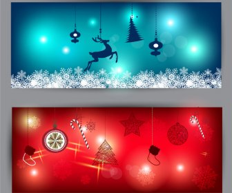 Weihnachts-Banner-Abbildung