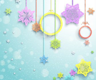 Christmas Decor Element And Background