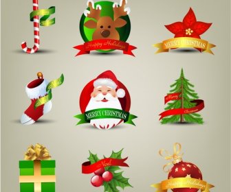 Рождественские иконки