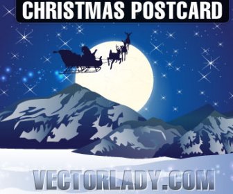 Cartão Postal De Natal