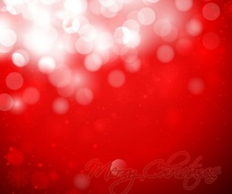 Weihnachten Schneeflocken Roten Hintergrund Vektorgrafik
