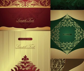 Classic Decorative Pattern Background Vector Graphic