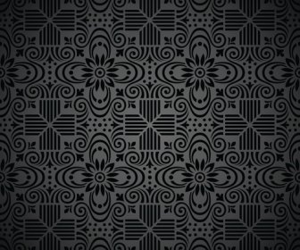 Classic Floral Background Vector
