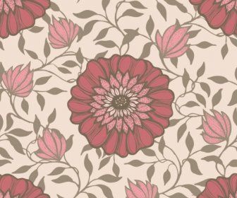 Classic Pattern Background 01 Vector