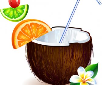 Kokos-Frucht