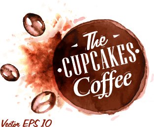 Coffee Drawn Elements Vector 4