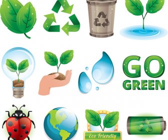 Collection Of Eco Icons