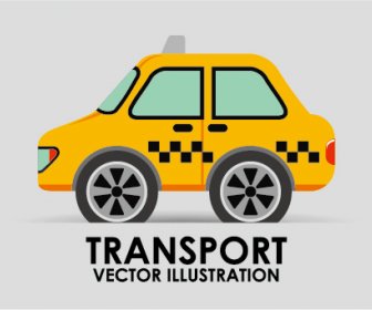 Collection Of Transportation Vehicle Vector