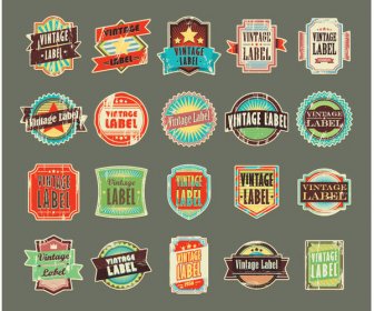Collection Of Vintage Labels
