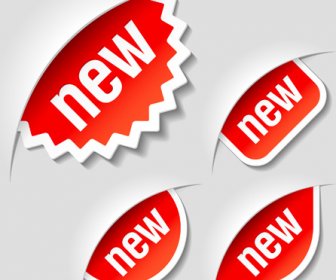 تصميم ملصقات الخصم لون الرسومات المتجهة تصميم ملصقات الخصم لون الرسومات المتجهة