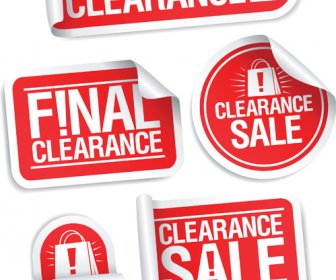 تصميم ملصقات الخصم لون الرسومات المتجهة تصميم ملصقات الخصم لون الرسومات المتجهة