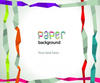 Farbe Papier Band Hintergrundgrafik