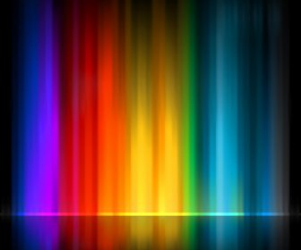 Colored Glow Abstract Background Vector