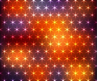 Colored Glow Stars Vector Backgrounds