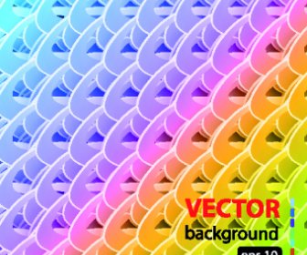 Colored Shapes Vector Background