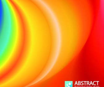 Colored Wave Art Free Background Vector