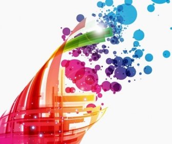 Colorful Abstract Design Background