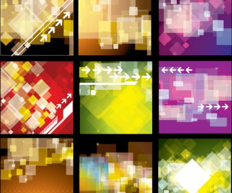 Colorful Abstract Elements Art Background