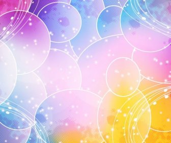 Colorful Abstract Vector Background Graphic