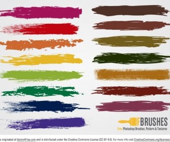 Colorful Brush Vectors