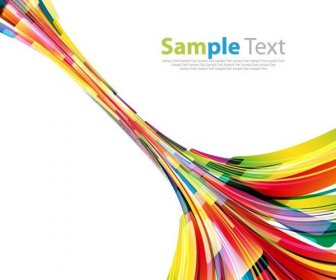 Colorful Design Abstract Vector Illustration