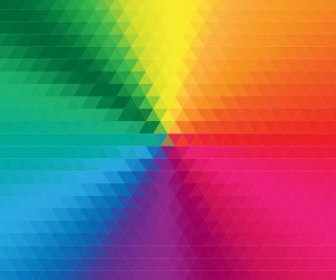 Colorful Geometric Background Vector Illustration