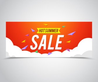 Colorful Sale Banner Vector