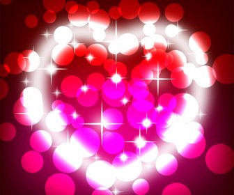 Colorful Valentines Day Background