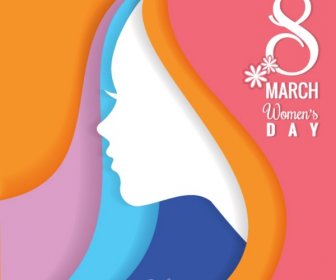 Colorful Womens Day Background