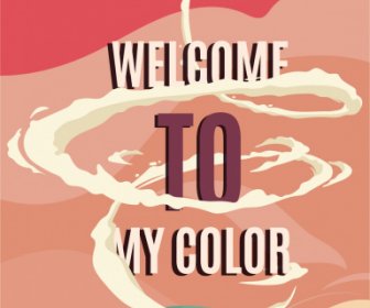 Colors Banner Colorful Dynamic Design