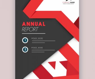 Company Annual Report Template Elegant Modern Design