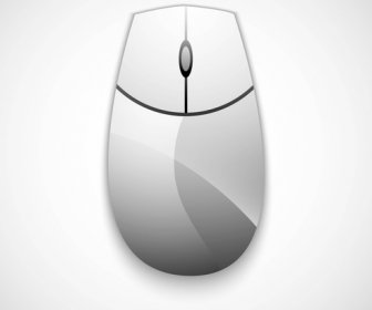 Projeto De Ilustração Do Computador Do Mouse Vector ícone