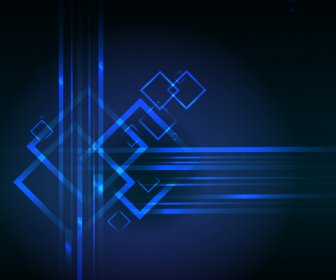 Konzept-dunkel Blau Technische Vektor-Hintergrund