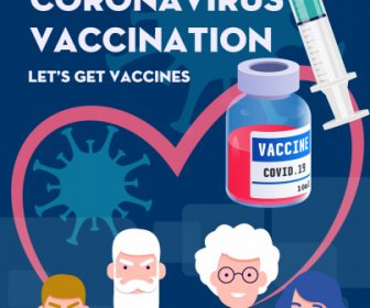 Corona Epidemie Banner Vorlage Virus Medizin Community Skizze