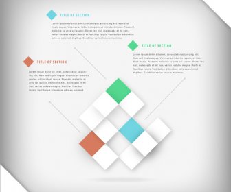 Corporate Box Vector Infographic Design