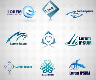 Corporate Logo Design With Blue Color