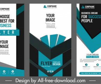 Corporate Posters Templates Modern Technology Decor
