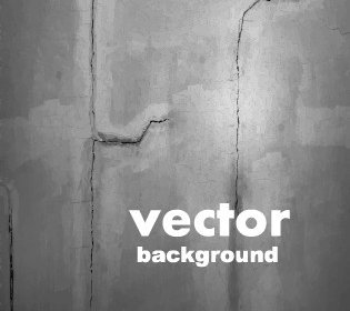 Crack On The Wall Background Vector Graphic