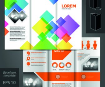 Kreative Business Broschüre Und Booklet Design Vektor