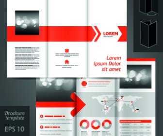 Creative Business Brochure And Booklet Design Vector