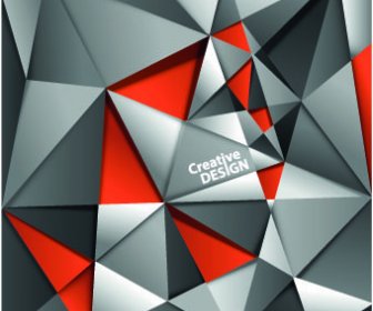 Kreative Design-Geometrie-Vektor-Hintergrund