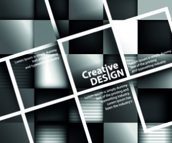Kreative Design-Geometrie-Vektor-Hintergrund