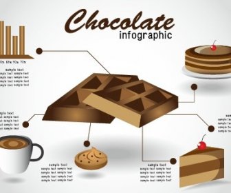Creative Food Infographics Elements Vector