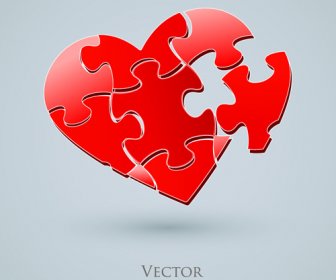 Creative Hearts Vector