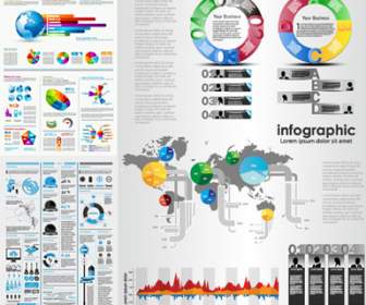 Infografías Creativas Diseño Vector