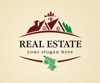 Logo Vektor Kreatif Real Estate