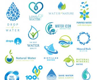 Creative Water Logos Design